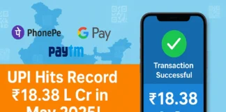 UPI Sets New Record in May 2025