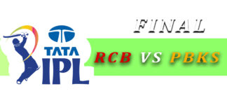 rcb vs pbks final Ipl